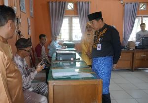 Sidak Perdana Tahun 2024, Pj Bupati Merangin Dapati Pegawai Tak Hadir