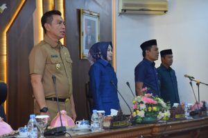 Bupati Fadhil Hadiri Paripurna Persetujuan DPRD Soal Hibah Aset Tahun 2024