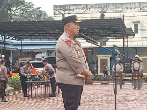 Wakapolda Pimpin Apel Persiapan PAM TPS di Batanghari