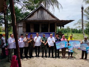 Dandim 0402/OKI Hadiri Lounching Gerakan Bedah Rumah Serentak