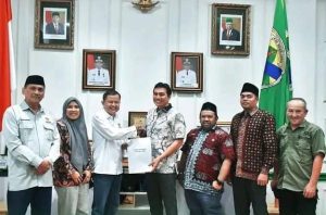 Bupati Batanghari Terima Kunjungan Komisi Informasi Provinsi Jambi