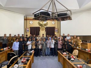 DPRD Muaro Jambi Sambut Kunker Dewan Sungai Penuh