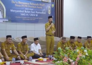 Sambut Bulan Suci Ramadhan, Dinas PUPR Provinsi Jambi Gelar Doa Bersama