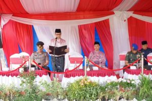 WAKA DPRD HK. Simanjuntak Hadiri HUT Provinsi Jambi di Balai Kota Jambi