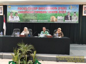 Gelar FGD Cadangan Pangan Tahun 2024, Ismed Wijaya Minta Kabupaten-Kota Tingkatkan Beras Cadangan Pangan