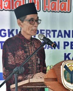 Wabub Bachtiar Hadiri Halal Bi Halal Bersama Dinas Pangan