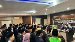 Ketua KPU Merangin Lantik 120 Anggota PPK untuk Pilkada Serentak 2024