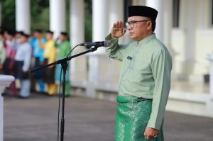 Pemkab Tanjab Barat Menggelar Upacara Peringatan Hardiknas 2024