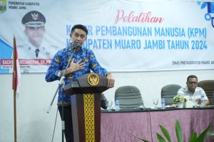 Pelatihan Kader Pembangunan Manusia (KPM) Kab. Muaro Jambi Tahun 2024