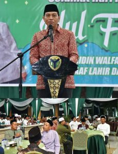 Mhd.Fadhil Arief Halal Bihalal Bersama Masyarakat Kelurahan Sridadi