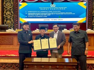 DPRD Jambi Sepakati RPJMD Provinsi Jambi Tahun 2021-2026 Dirubah