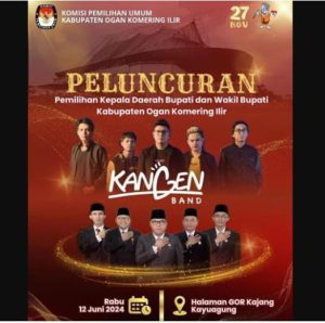 Launching Pilkada 2024, KPU OKI Hadirkan Kangen Band