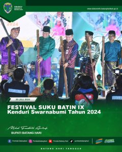 Bupati Batanghari Buka Festival Kenduri Swarnabhumi