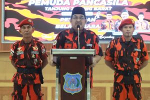 Bupati Tanjab Barat Apresiasi Pelantikan dan Pelatihan Bela Negara Pemuda Pancasila