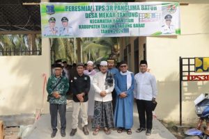 Resmikan TPS-3R Panglima Batur, Bupati Anwar Sadat Ajak Masyarakat Jaga Kebersihan Lingkungan