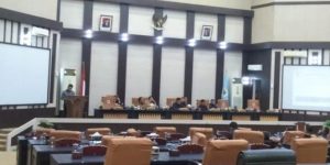 DPRD OKI Rapat Paripurna Lanjutan Bersama Pemkab Bahas Raperda LKPJ APBD 2023