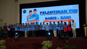 Al Haris Lantik 1.200 Tim Pemenangan Haris-Sani Muaro Jambi