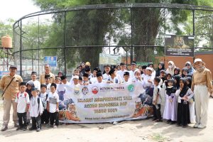 Peringati Action Indonesia Day, UPTD Kebun Binatang Taman Rimba Jambi Undang Anak Yatim