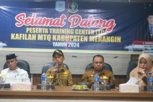 Persiapan Mengikuti MTQ ke-53 Tingkat Provinsi Jambi, Pemkab Merangin Gelar TC Kafilah