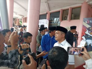 Hadiri Deklarasi Kampanye Damai, Hafiz Ajak Masyarakat Saling Menjaga Sikap