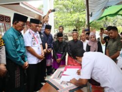 Pj Bupati Merangin Terlibat Dalam Perdamaian Antar Warga Bungo Antoi Tabir Selatan