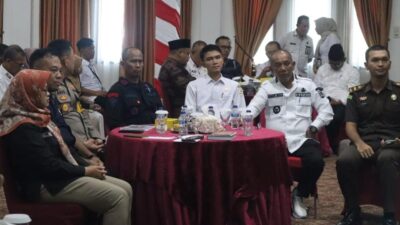 Pj Bupati Pimpin Rakor Persiapan Pilkada Serentak 2024. KPU Merangin Sudah Terima Kotak Suara dan Surat Suara