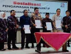 Bawaslu Merangin Sosialisasi Pengawasan Partisipatif dan Tandatangan MoU Bersama Polres, Komnfo dan Kesbangpol