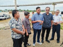 Ketua DPRD Minta Pengusaha Penabrak Tiang Jembatan Aurduri I Tanggungjawab