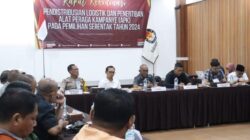 Pj Bupati Merangin Buka Rakor Pendistribusian Logistik Pemilihan Serentak 2024