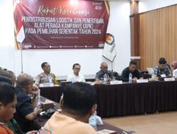 Pj Bupati Merangin Buka Rakor Pendistribusian Logistik Pemilihan Serentak 2024