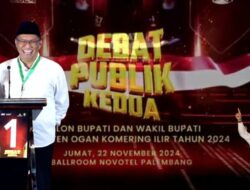 Paslon JADI Tampil Percaya Diri, MURI Kabur Usai Debat Kedua Pilkada OKI