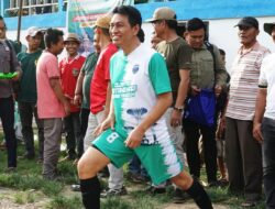 Bupati Batanghari ikuti Final Open Turnamen Sepak Bola Camat Cup