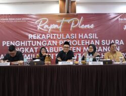 Pleno Rekapitulasi Suara Rampung, Ketua KPU Merangin: Terima Kasih Semua Pihak