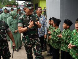 Danrem 044/Gapo Meresmikan Madrasah di Wilayah Ogan Ilir