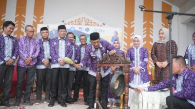 Jangcik Mohza Buka Stand Pameran Pembangunan HUT ke-75 Kabupaten Merangin