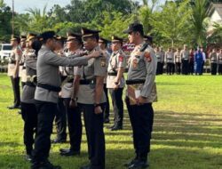 Polres OKI Lantik Pejabat Baru,ini dinamika organisasi
