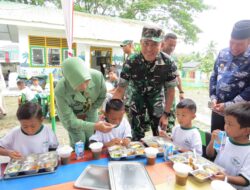 Dukung Program Pemerintah, Kodim 0402/OKI Laksanakan Program Dapur Masuk Sekolah