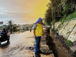 Tim BPJN Jambi Bongkar Drainase dan Lanjutkan Investigasi Untuk Penanganan Jalan Bukit Tiung Ambles