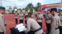 GELAR SERTIJAB DIPOLRES BATANGHARI.