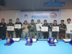 Bupati Anwar Sadat Tutup Billiard Turnamen 2025
