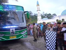 CJH Kloter 18 Merangin Diberangkatkan, Dilepas Wabup Khafid