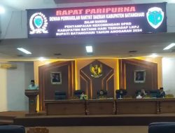 DPRD Batanghari Gelar Paripurna Penyampaian Nota Pengantar Rancangan Awal RPJMD 2025 – 2029