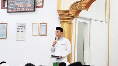 Bupati Batang Hari Laksanakan Sholat Idul Adha di Mesjid Miftahul Huda Kelurahan Rengas Condong