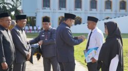 Bupati Merangin Serahkan SK CPNS Formasi 2024. Minta Mereka Jadi Pelayan Masyarakat Terbaik