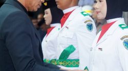 Bupati Batang Hari Kukuhkan Calon Anggota Paskibraka Kabupaten Batang Hari Tahun 2025