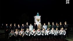 Bupati Fadhil Hadiri Renungan Suci di TMP Kabupaten Batang Hari