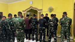 Tidak Hanya Beton dan Baja: Satgas TMMD Kodim 0402/OKI dan Warga Pematang Sukatani Menyatu dalam Doa, Merajut Harapan Desa