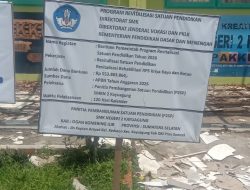 REHABILITASI SMKN 2 KAYUAGUNG: PIHAK SEKOLAH KLAIM SUDAH SESUAI ATURAN DAN DIAWASI KAJARI   
