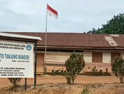 Miris…Gara Gara Tapal Batas Kabupaten Belum Jelas, Gedung SDS Perintis Tanjung Mandiri Seperti gudang