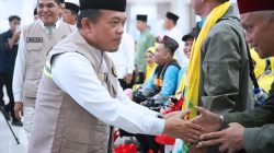 Lepas Kloter Perdana Keberangkatan Haji 2026 Provinsi Jambi, Gubernur Al Haris Tegaskan Komitmen Pelayanan Terbaik untuk Jema’ah